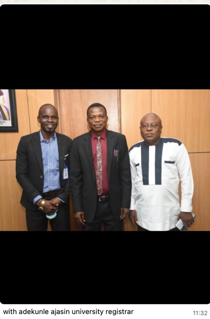 with adekunle ajasin university registrar