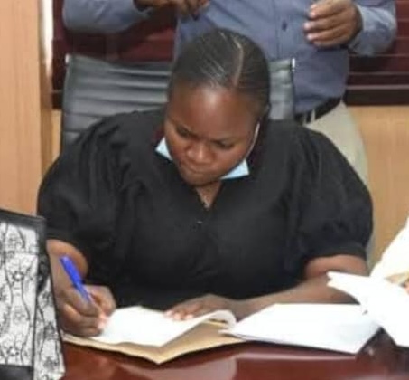 Portrait of Mrs Usman Olaitan, Procurement