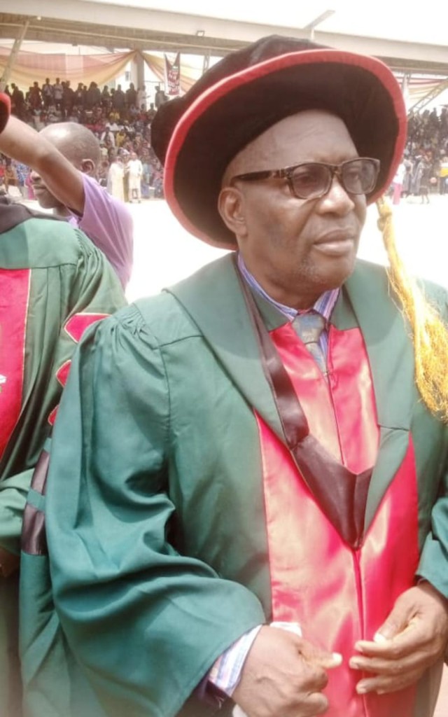 Portrait of Dr Feseyiku, National Adviser